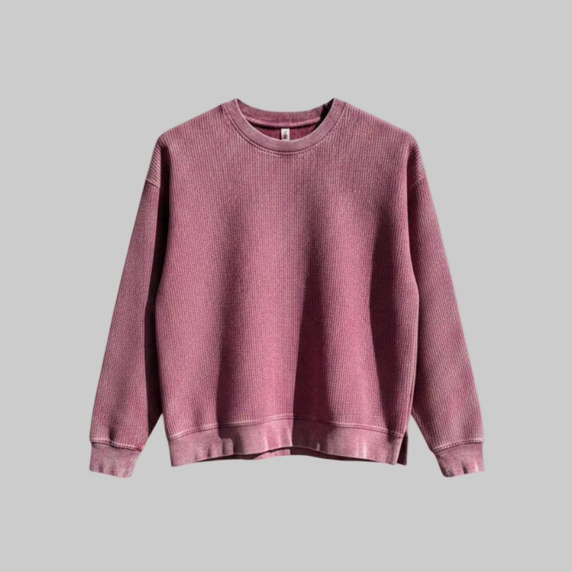 Faded CozyCord Crewneck