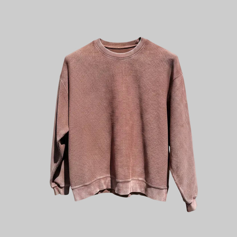 Faded CozyCord Crewneck