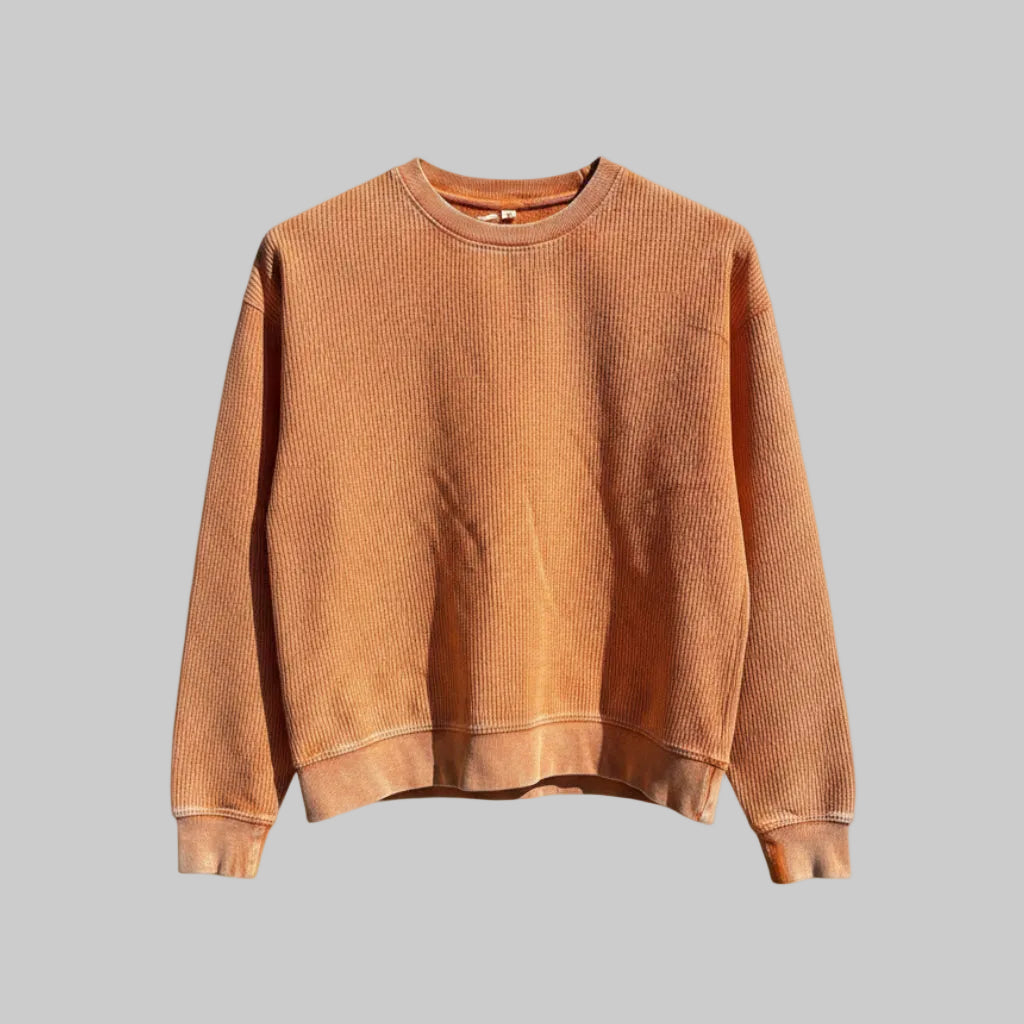 Faded CozyCord Crewneck