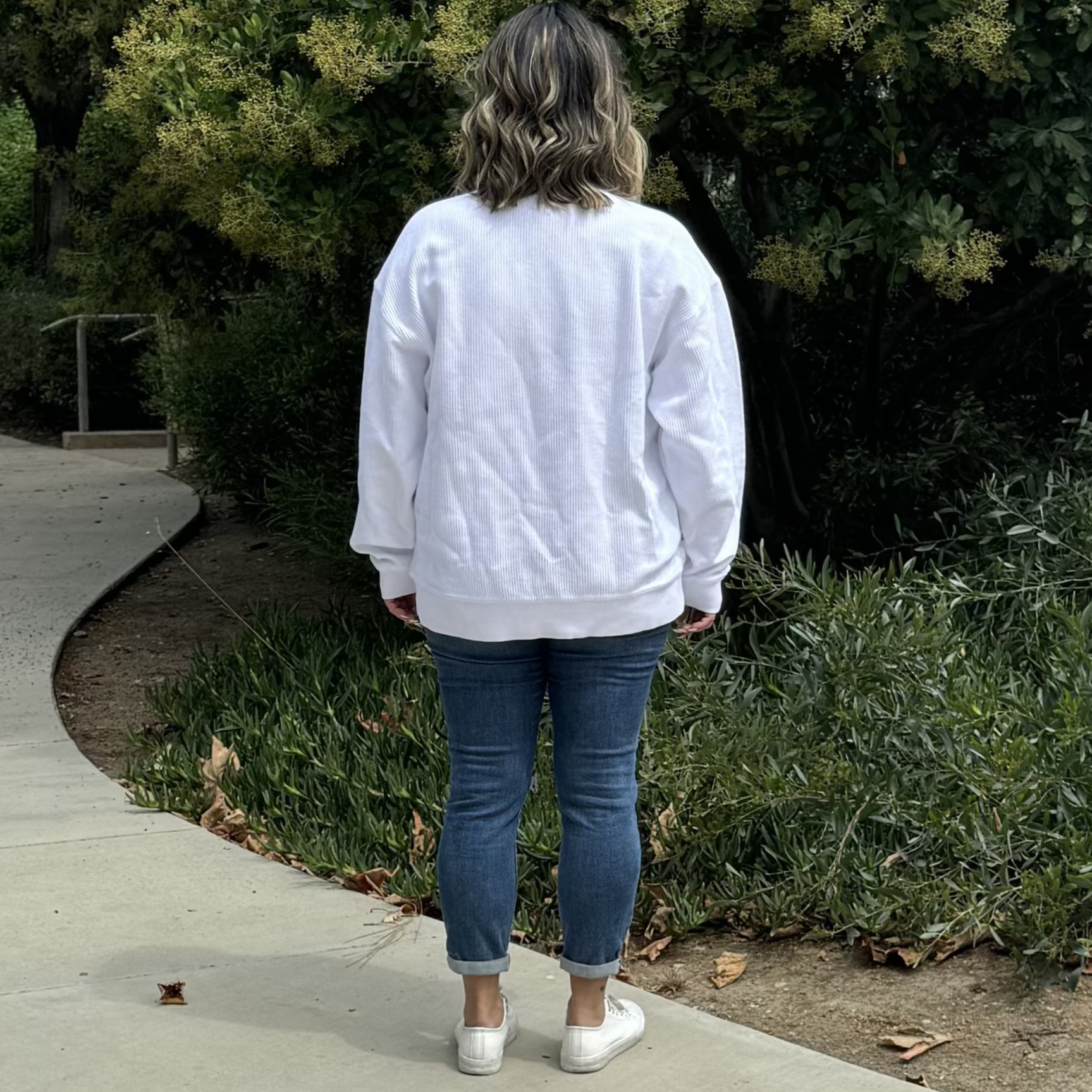 Faded CozyCord Crewneck
