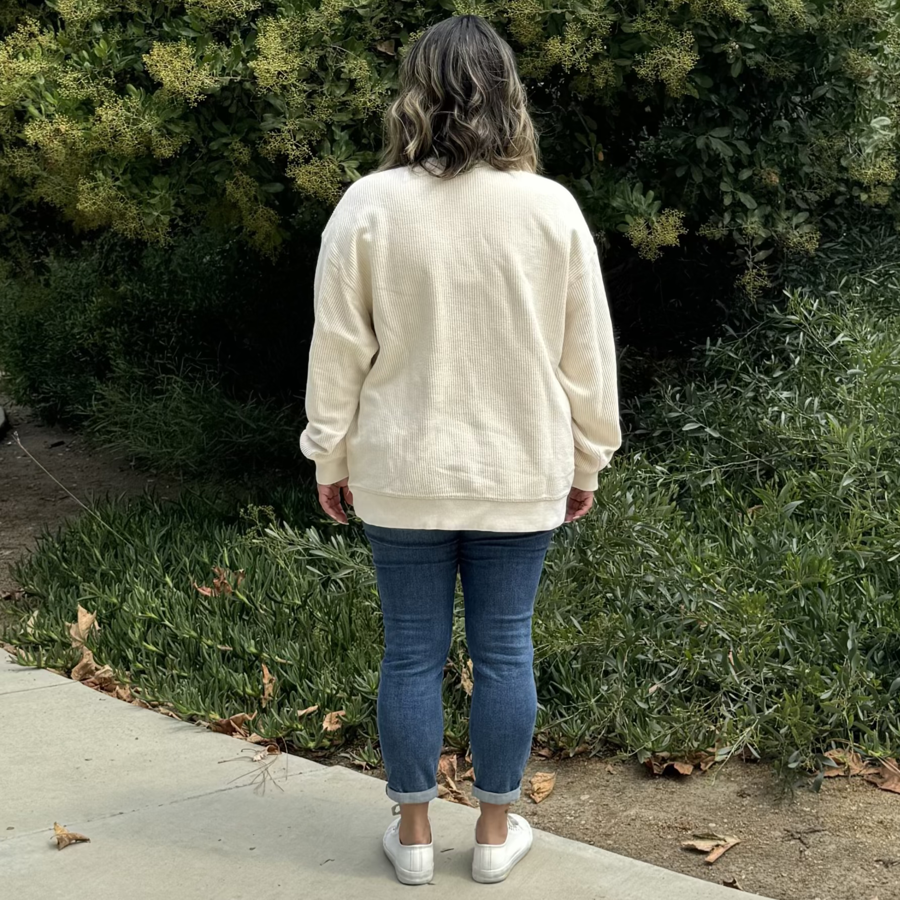 Faded CozyCord Crewneck