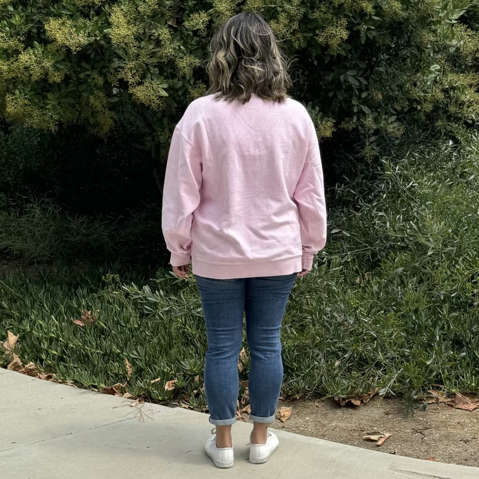 Faded CozyCord Crewneck