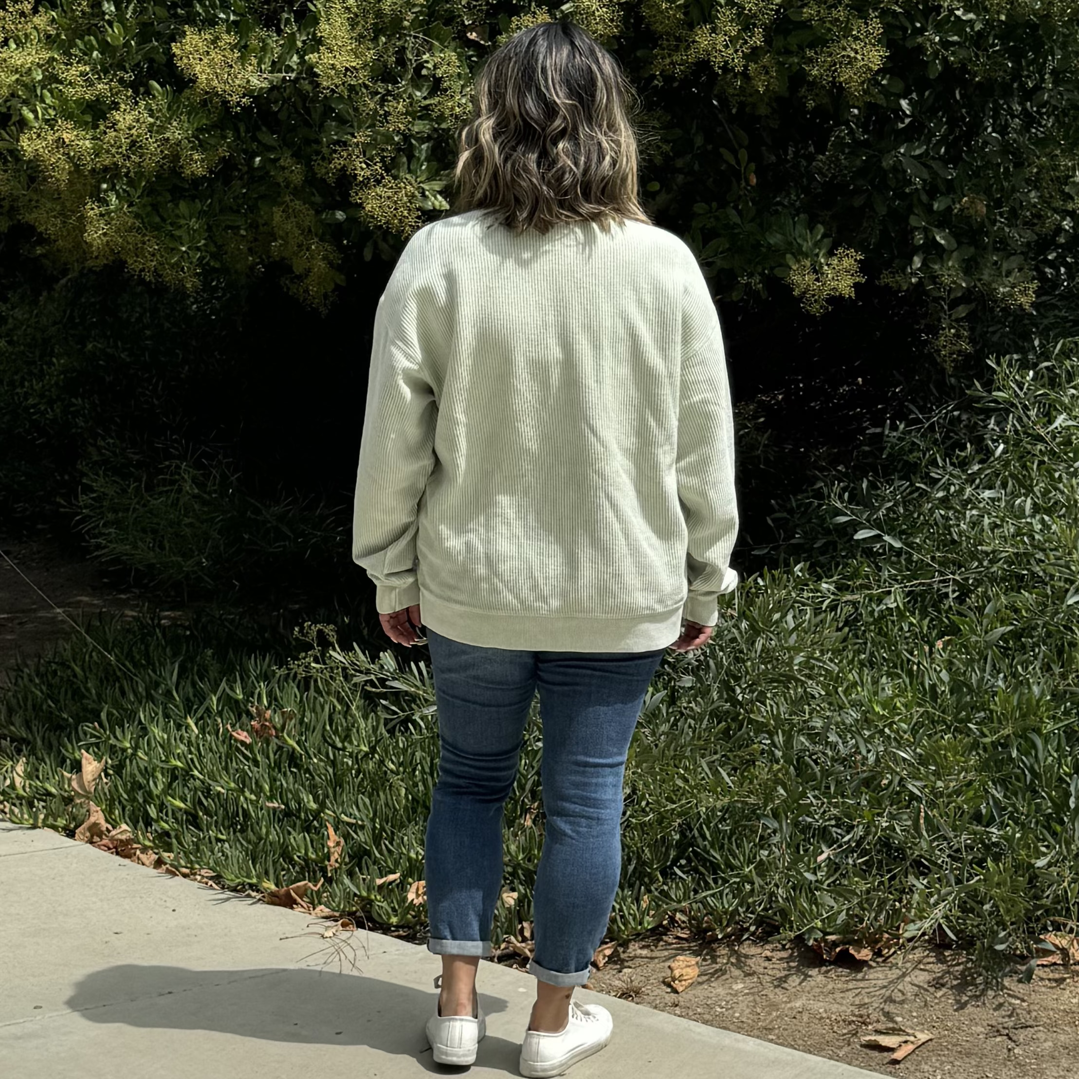 Faded CozyCord Crewneck