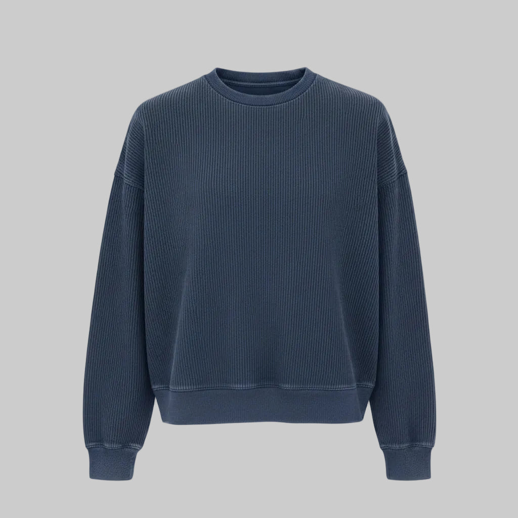 Faded CozyCord Crewneck